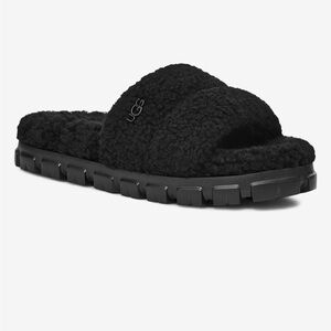 UGG Cozetta Curly Genuine Shearling Slide Slipper